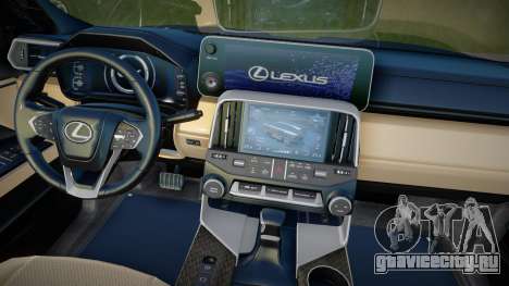 Lexus LX600 2022 для GTA San Andreas