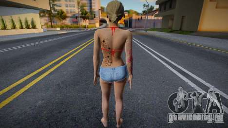 Kara Danvers Tattoo для GTA San Andreas