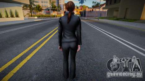 Jill Valentine Business Outfit from RE5 для GTA San Andreas