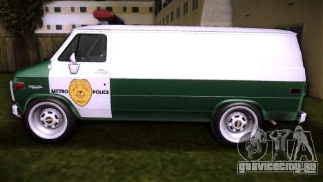 Chevrolet G20 Van MDPD для GTA Vice City