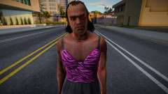 GTA V Trevor Philips In A Dress 1 для GTA San Andreas