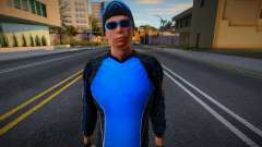 Blue Skydiver для GTA San Andreas