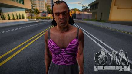 GTA V Trevor Philips In A Dress 1 для GTA San Andreas