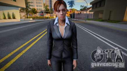 Jill Valentine Business Outfit from RE5 для GTA San Andreas