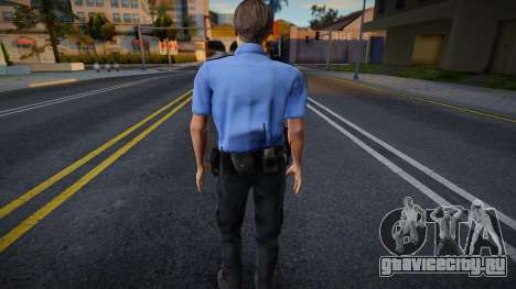 Leon - Officer Skin для GTA San Andreas