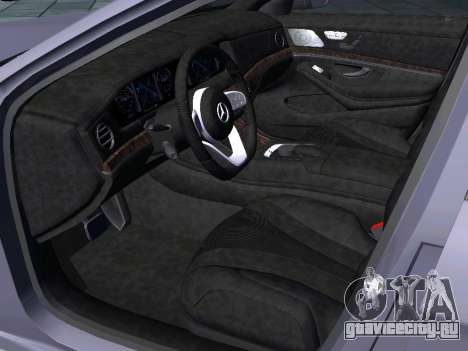 Mercedes-Benz S560 (W222) для GTA San Andreas