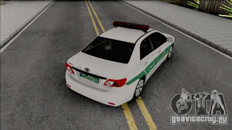Toyota Corolla 2013 Police Naja для GTA San Andreas