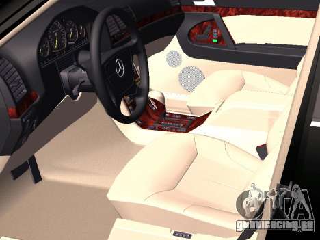 Mercedes Benz S600L (W140) для GTA San Andreas