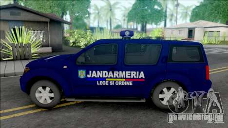 Nissan Pathfinder Jandarmeria для GTA San Andreas
