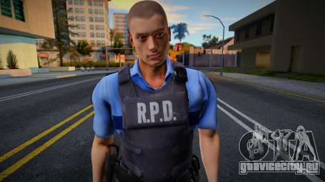 RPD Officers Skin - Resident Evil Remake v25 для GTA San Andreas