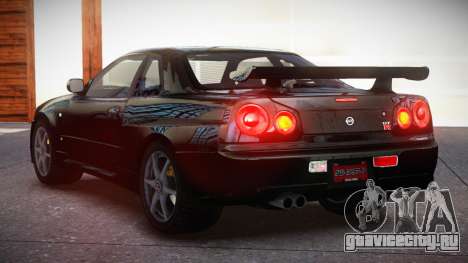 Nissan Skyline R34 Xr для GTA 4