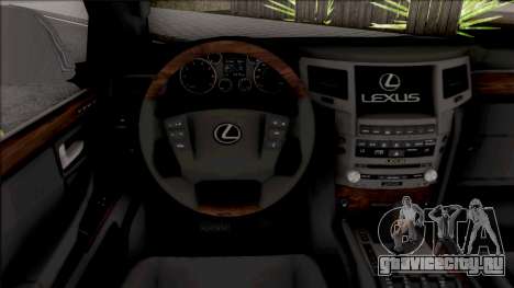 Lexus LX 570 2015 для GTA San Andreas