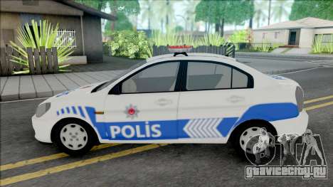 Hyundai Accent Era Police для GTA San Andreas
