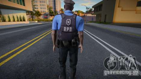 RPD Officers Skin - Resident Evil Remake v28 для GTA San Andreas