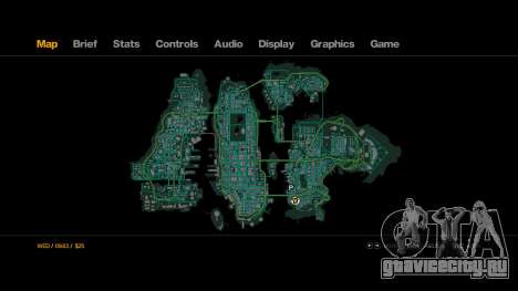 IV Midnight Club 2 Radar для GTA 4