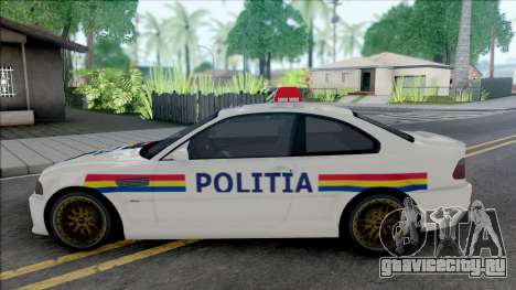 BMW M3 E46 Politia Romana для GTA San Andreas