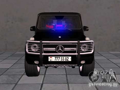 Mercedes Benz G500 Guard (W463) для GTA San Andreas