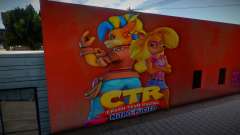 Tawna Bandicoot Mural для GTA San Andreas
