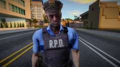 RPD Officers Skin - Resident Evil Remake v28 для GTA San Andreas