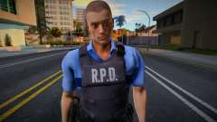 RPD Officers Skin - Resident Evil Remake v25 для GTA San Andreas