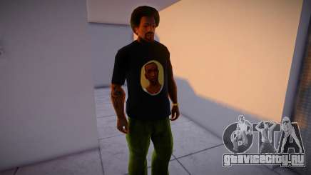 CJ Face T-Shirt для GTA San Andreas