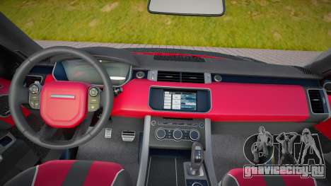 Range Rover Sport SVR (R PROJECT) v1 для GTA San Andreas