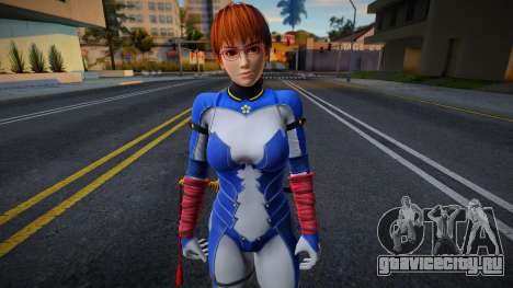 Dead Or Alive 5 - Kasumi (Costume 3) v4 для GTA San Andreas