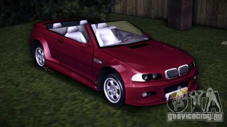 BMW M3 (кабриолет) для GTA Vice City