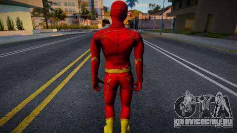 The Flash S4 Suit with Golden Boots для GTA San Andreas