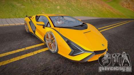 Lamborghini Sian (R PROJECT) для GTA San Andreas