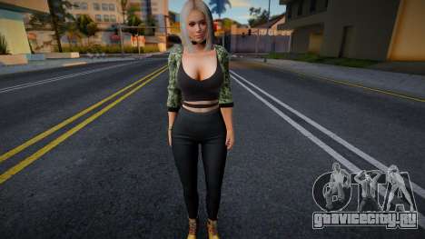 Helena Douglas Viper Outfit для GTA San Andreas