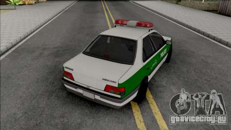 Peugeot 405 GLX Police Car для GTA San Andreas
