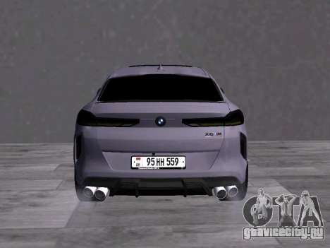 BMW X6 M Competition 2020 V2 для GTA San Andreas
