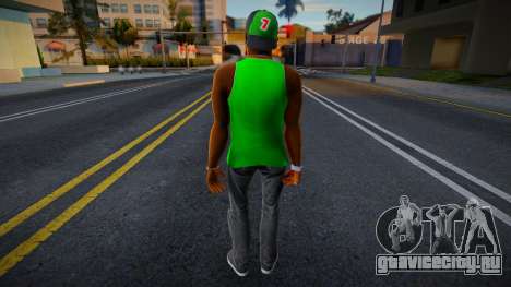 Grove Street man v3 для GTA San Andreas