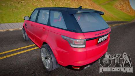 Range Rover Sport SVR (R PROJECT) для GTA San Andreas