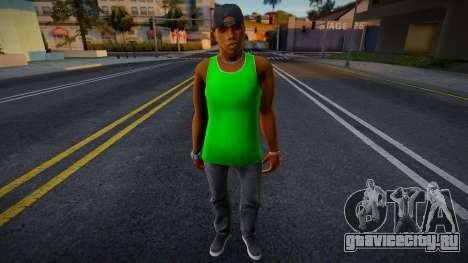 Grove Street man v3 для GTA San Andreas