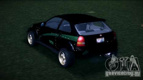 Honda Civic Type R 1997 v2 для GTA Vice City
