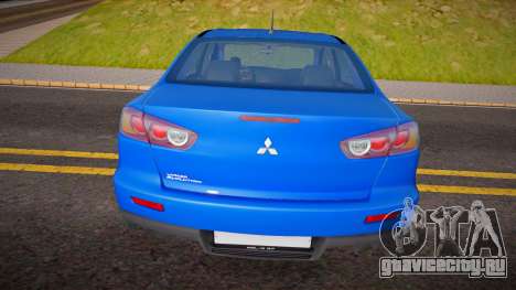 Mitsubishi Lancer Evolution X (Melon) для GTA San Andreas