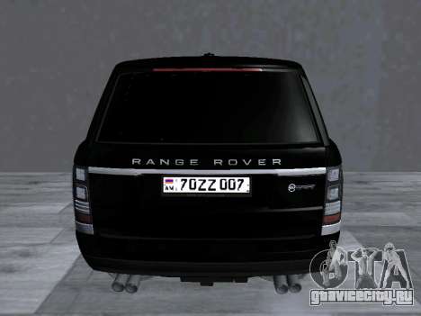 Range Rover SVA Tinted для GTA San Andreas