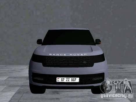 Land Rover Range Rover 2022 v2 для GTA San Andreas