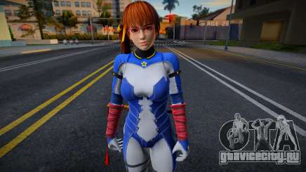 Dead Or Alive 5 - Kasumi (Costume 3) v2 для GTA San Andreas