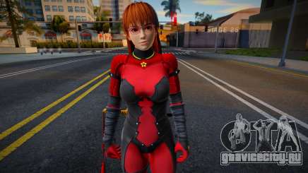 Dead Or Alive 5 - Kasumi (Costume 2) v8 для GTA San Andreas