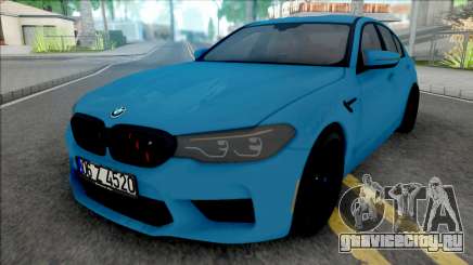 BMW M5 F90 2018 (06 Z 4520) для GTA San Andreas