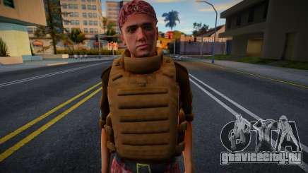 Turkish Police SWAT-Summer Uniform (with cap) для GTA San Andreas