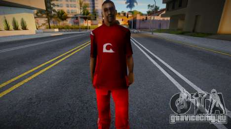 Bmycr Red Shirt v3 для GTA San Andreas