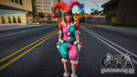 Dead Or Alive 5 - Hitomi (Costume 6) v2 для GTA San Andreas