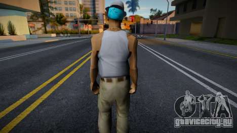 New Rifa Gang Skin v1 для GTA San Andreas