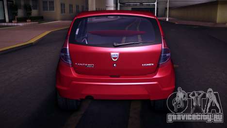 Dacia Sandero 1.6 MPI для GTA Vice City