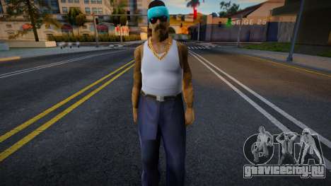 New Rifa Gang Skin v2 для GTA San Andreas