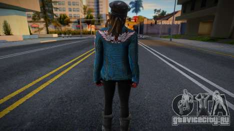 Девушка-байкер для GTA San Andreas